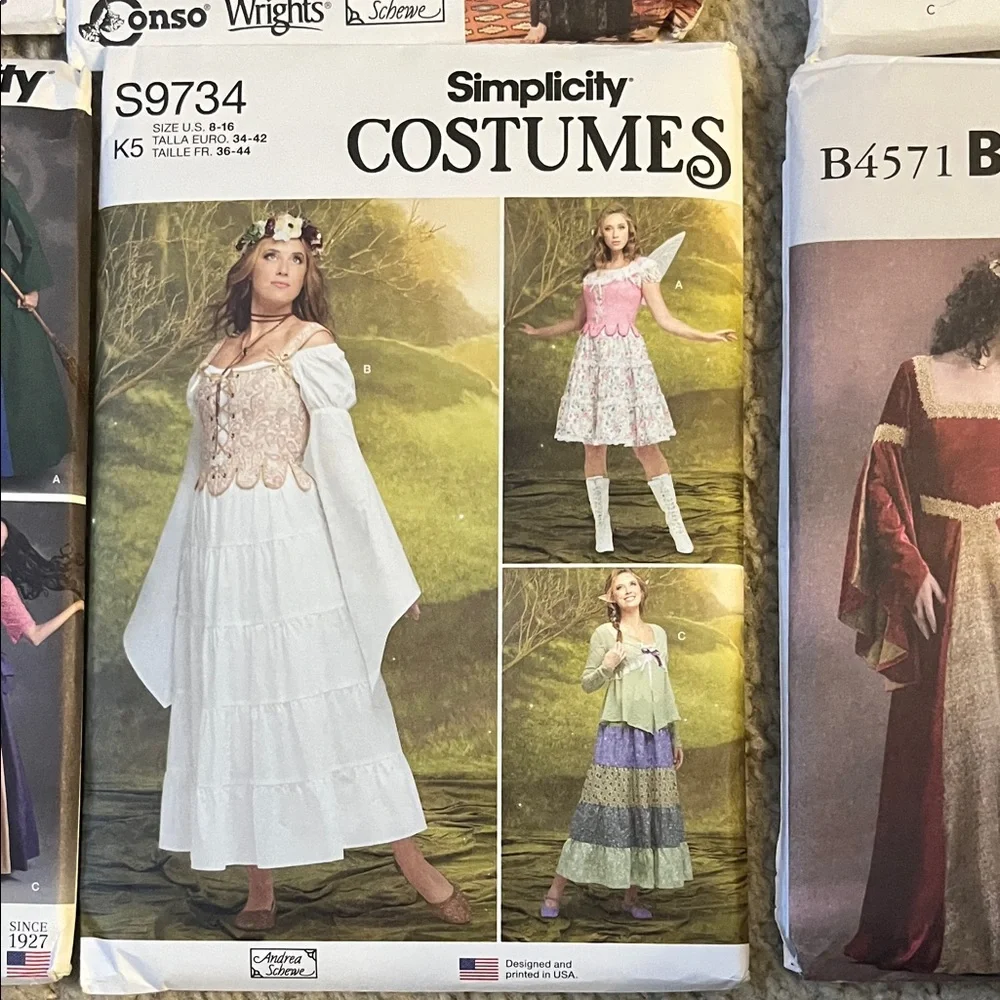 Simplicity Women’s Costume Pattern Collection - Picture 3 of 13